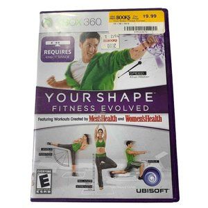 XBOX 360 Kinect Game  Your Shape Fitness Evolved  NWT